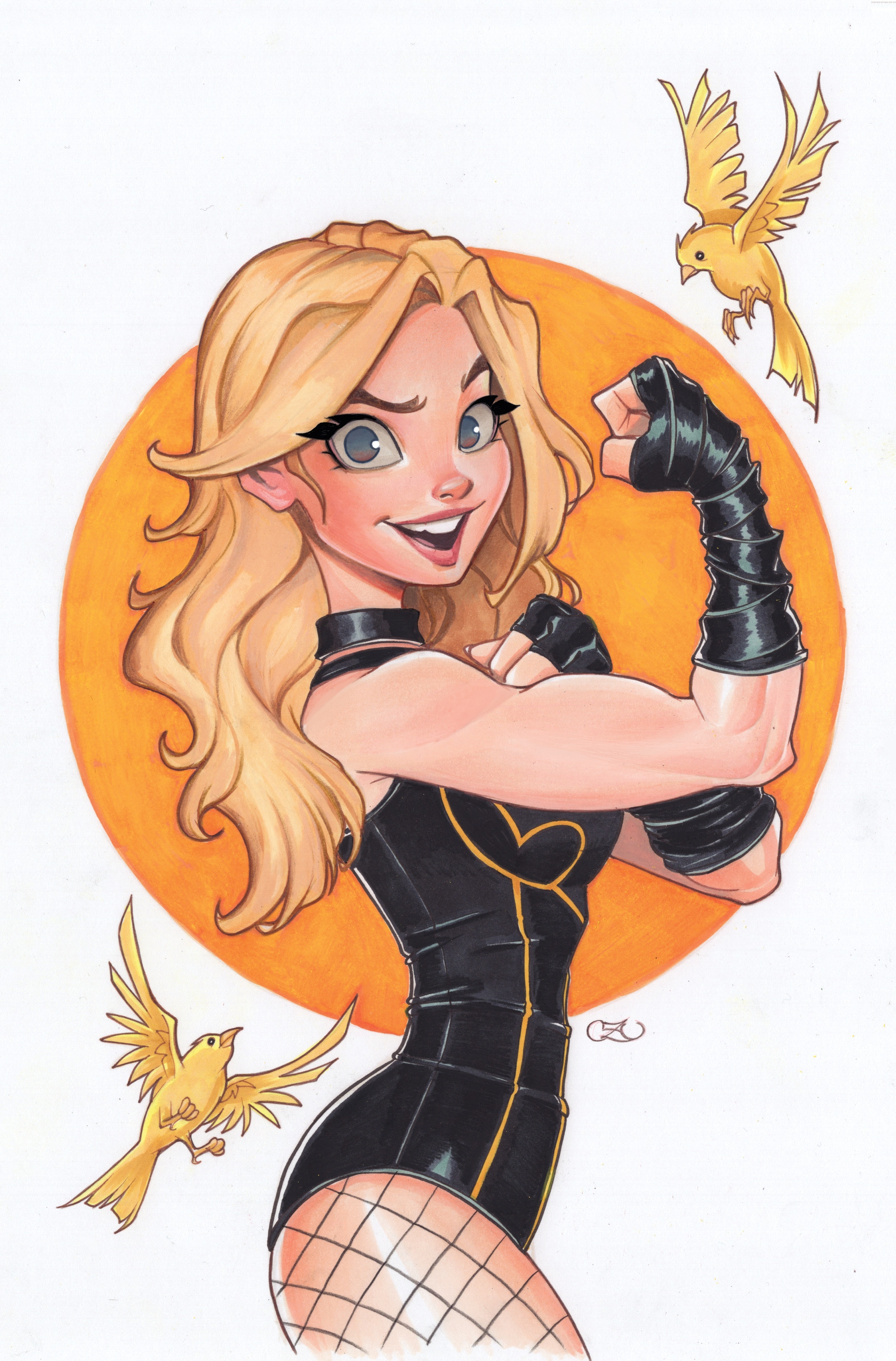 Black Canary BotB Zullo variant